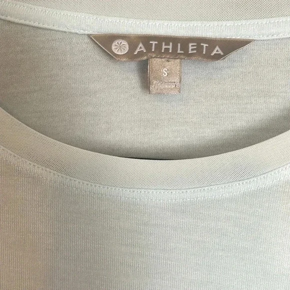 Athleta | Athletic T-Shirt, pale blue. Small. Good condition. - Picture 2 of 7